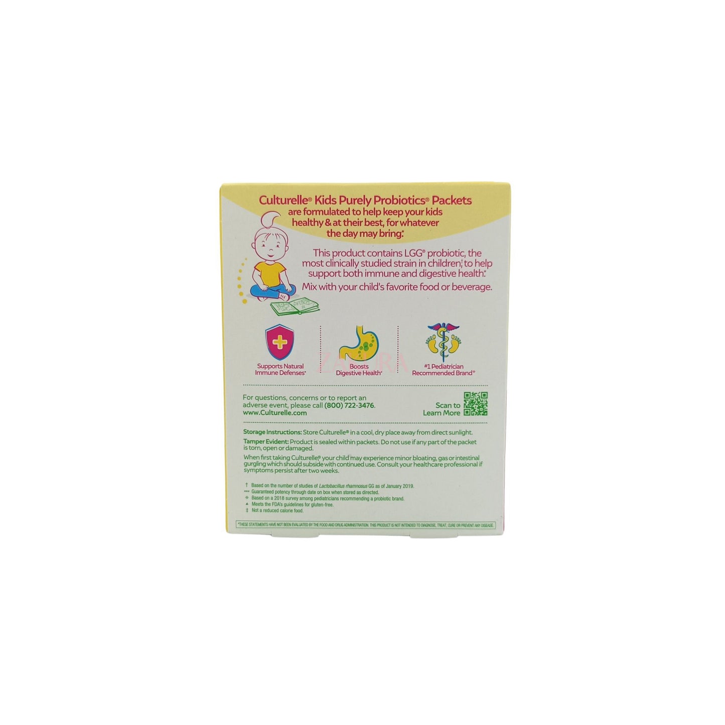 Culturelle Kids Purely Probiotics Packets 30packs