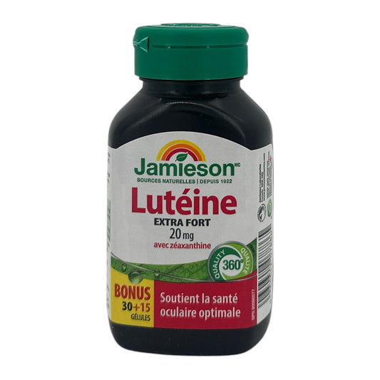 Jamieson Lutein Extra Strength (20 mg) 45caps
