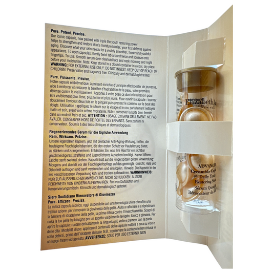 Elizabeth Arden Advanced Ceramide Serum Capsules – 7pc mini pack