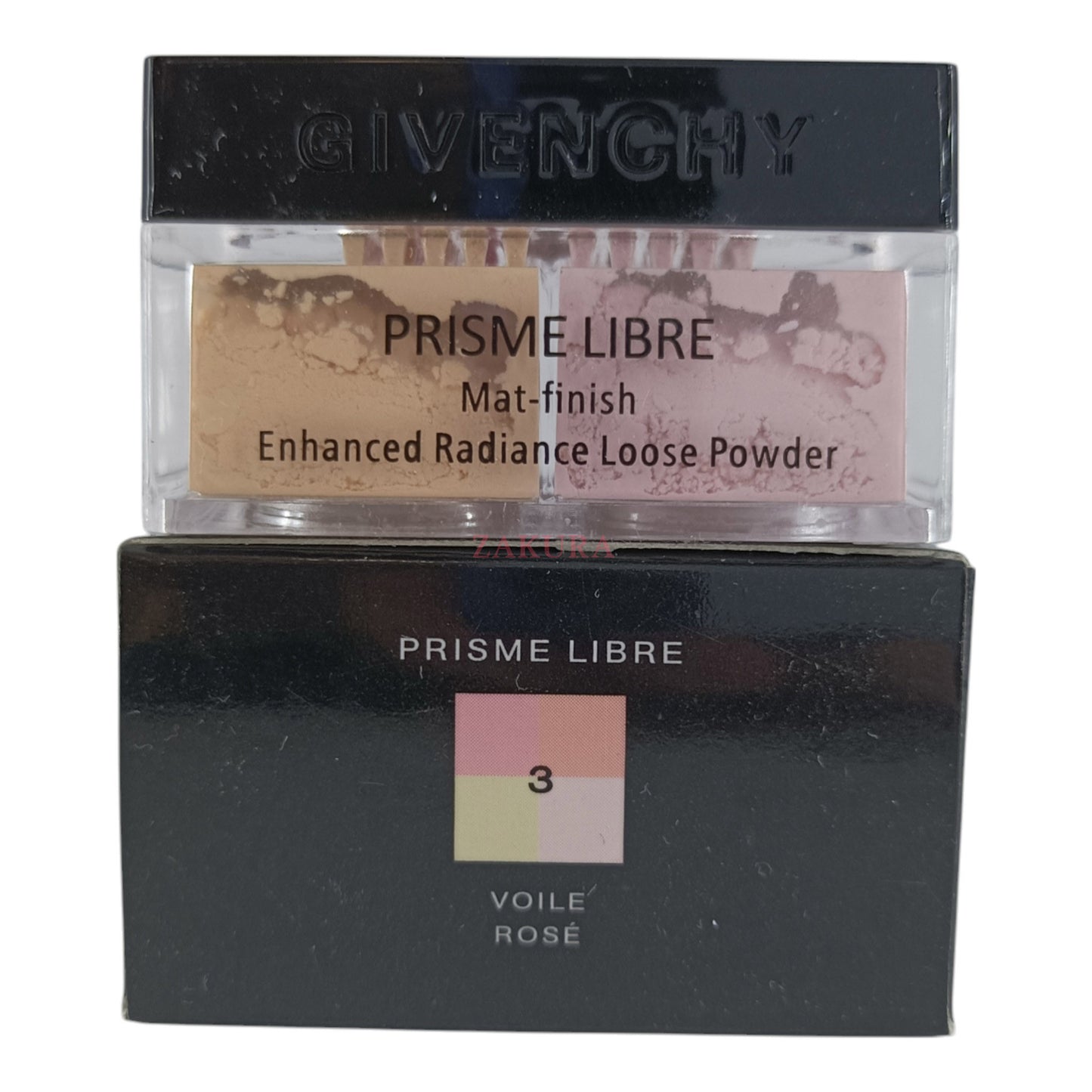 Givenchy Prisme Libre Mat Finish&Enhan Radiance Powder- 3 4x1.5g