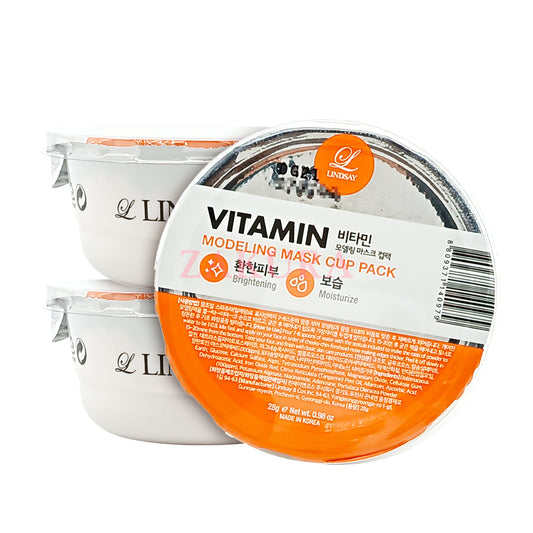 Lindsay Disposable Modeling Mask Cup Pack - Vitamin (Trio) 3pcs