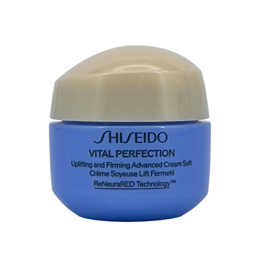 Shiseido VP Uplifting & Firming Cream Soft Miniature 15ml – Luxury anti-aging cream from Zakura Global.