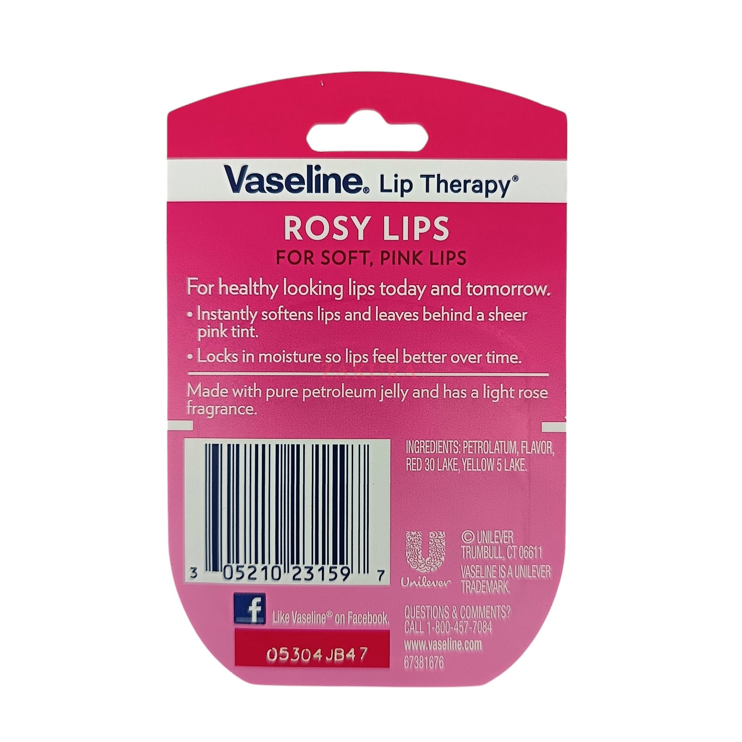 Vaseline Rosy Lips Lip Therapy 7g
