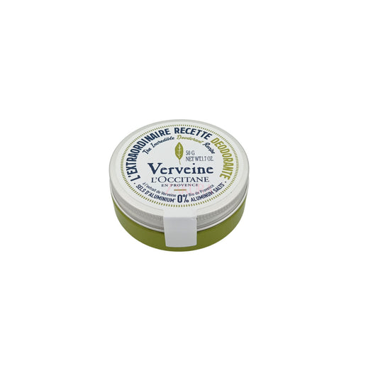 L'Occitane Verbena Deodorant – 50g aluminum-free stick with citrus scent, available at Zakura Global for natural and refreshing underarm care.