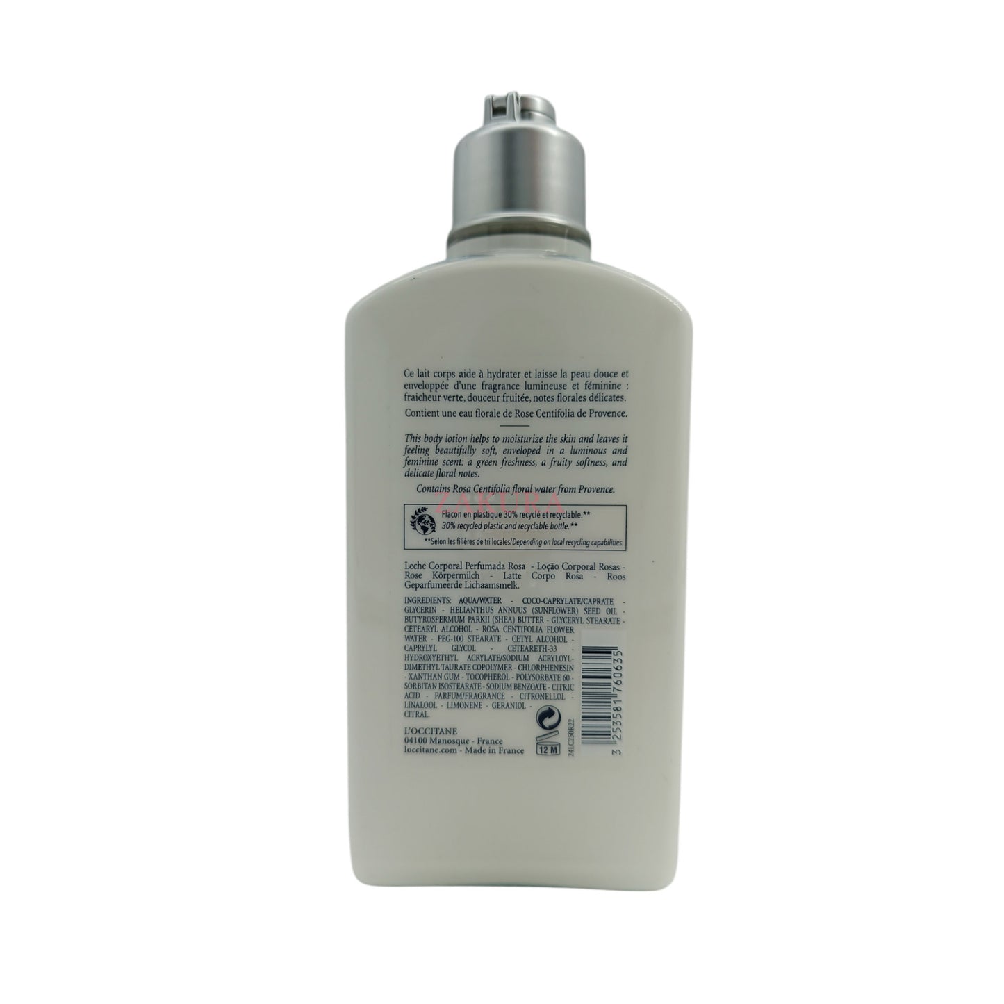 L'Occitane Rose Body Lotion 250ml