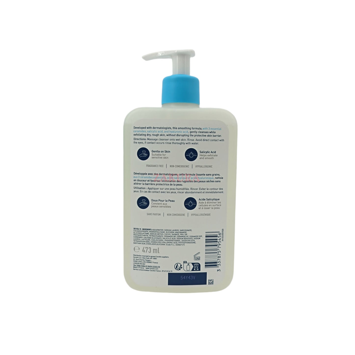 CeraVe SA Smoothing Cleanser 473ml