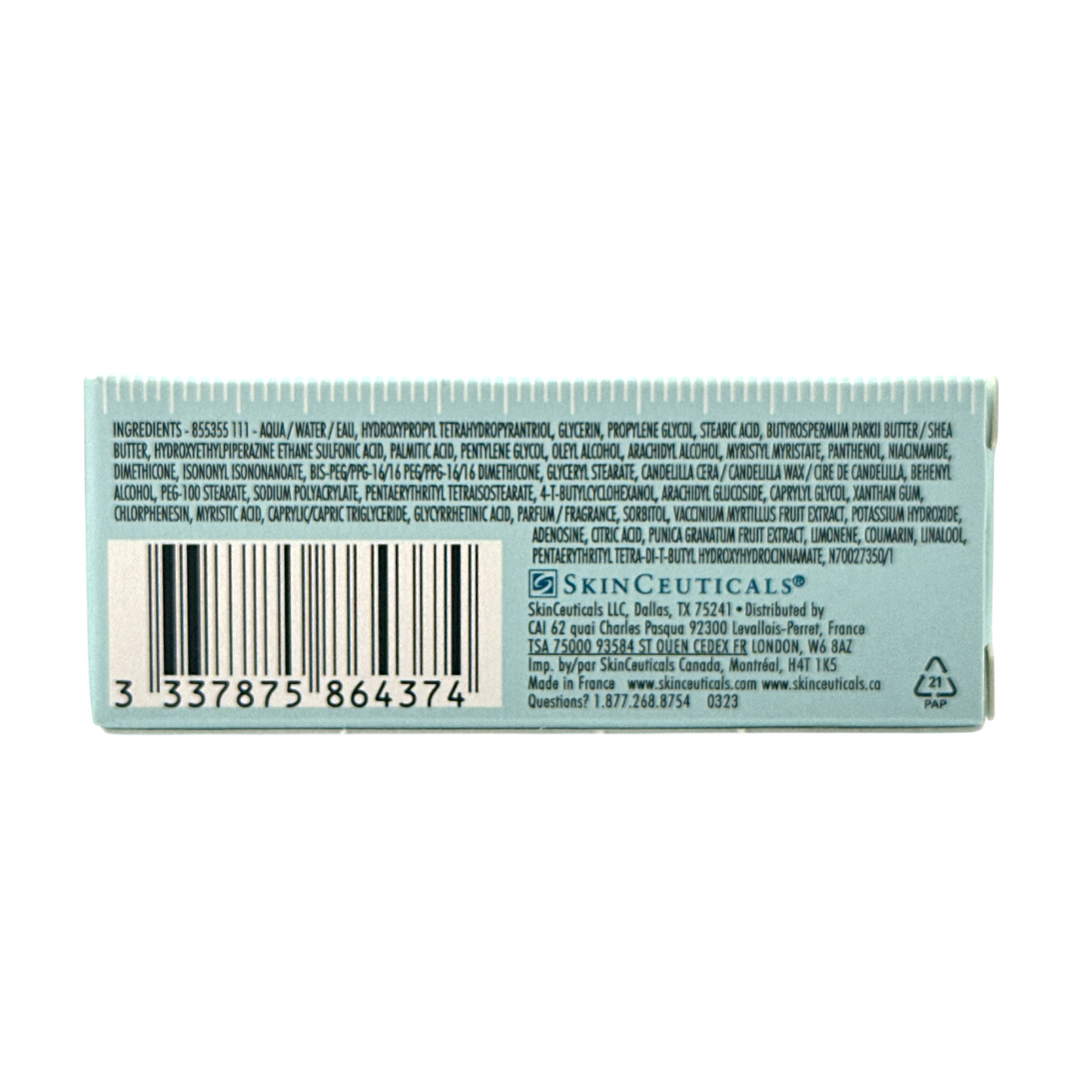 SkinCeuticals AGE Interrupter Advanced Treatment – Mini 3ml, anti-aging cream for mature skin, available at Zakura Global.