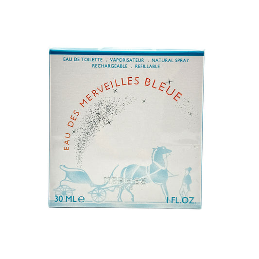 Hermes Eau Des Merveilles Bleue Eau De Toilette Spray 30ml