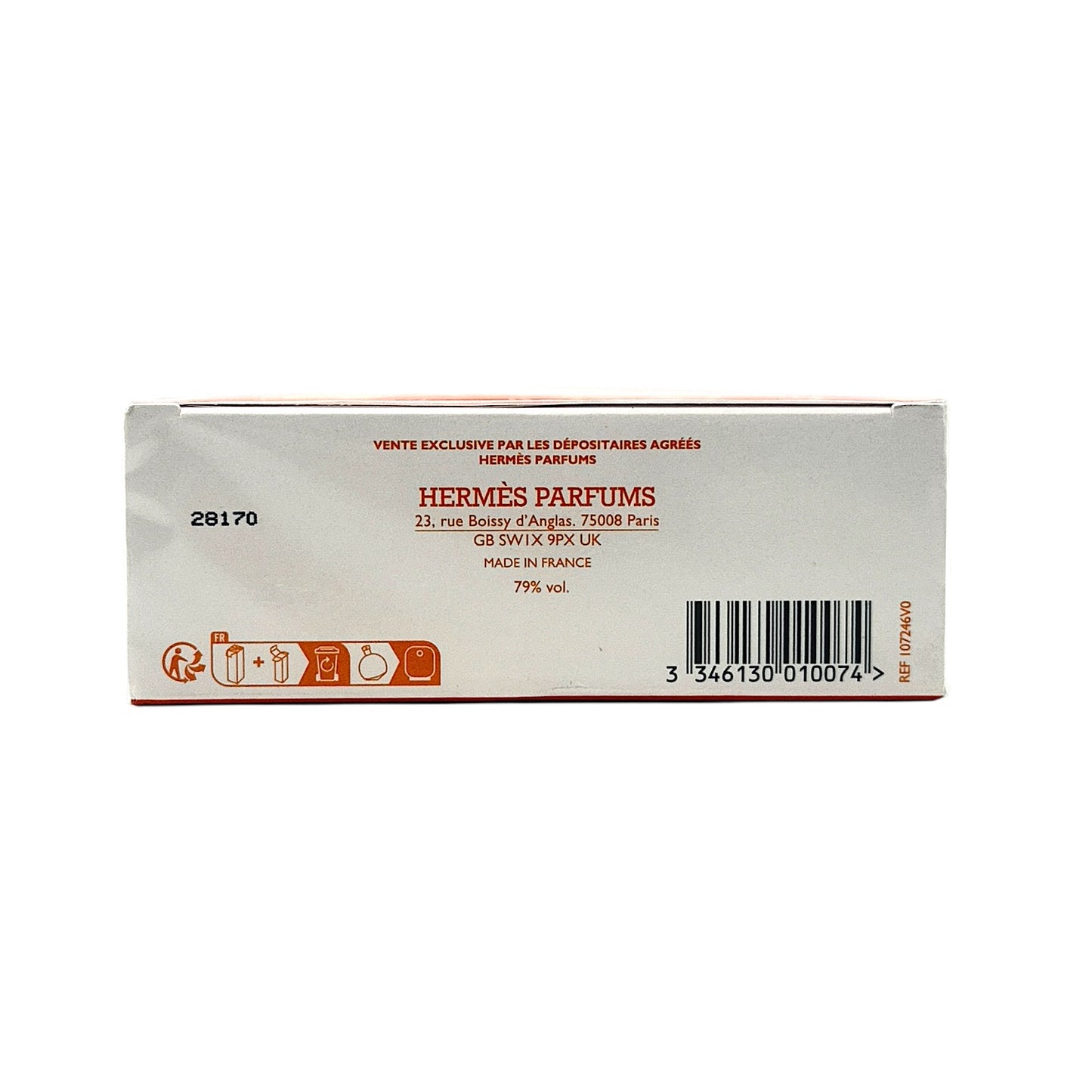 Hermes L'Ambre Des Merveilles Eau De Parfum Spray 100ml