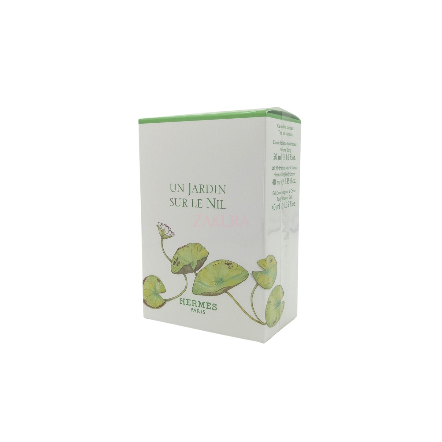 Hermes Un Jardin Sur Le Nil Set: EDT+Lotion+Shower Gel 3pcs