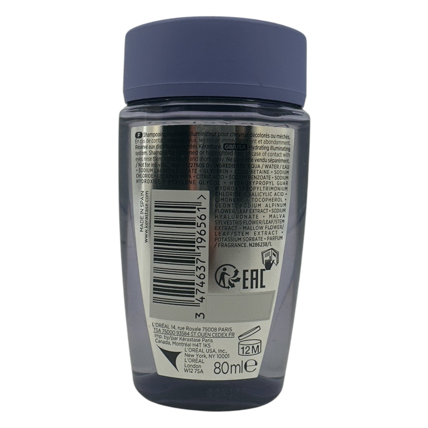 Kerastase Blond Absolu Bain Lumiere Purple Shampoo Miniature 80ml