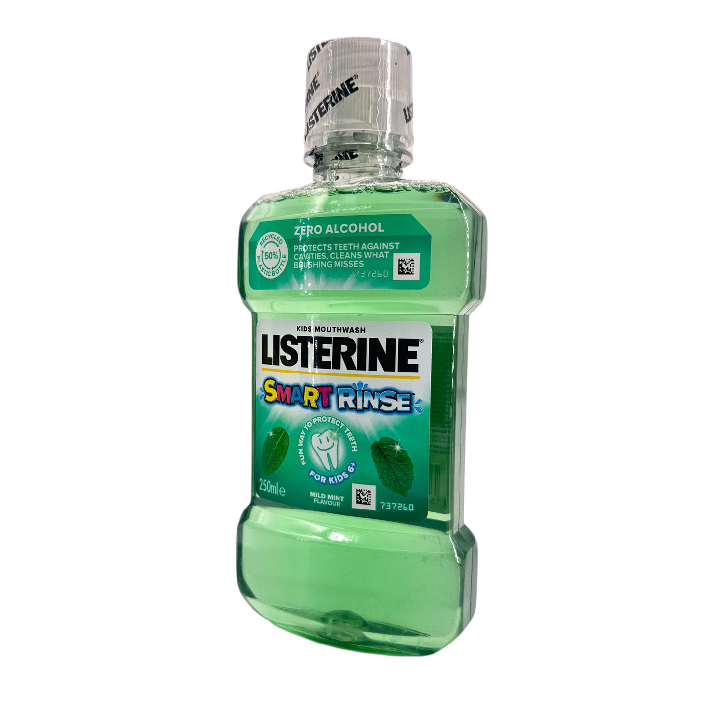 Listerine Kids Smart Rinse Mild Mint Mouthwash 250ml