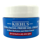 Kiehl's Ultra Facial Fresh Gel Cream – 7ml mini lightweight gel moisturizer for oily skin, available at Zakura Global.