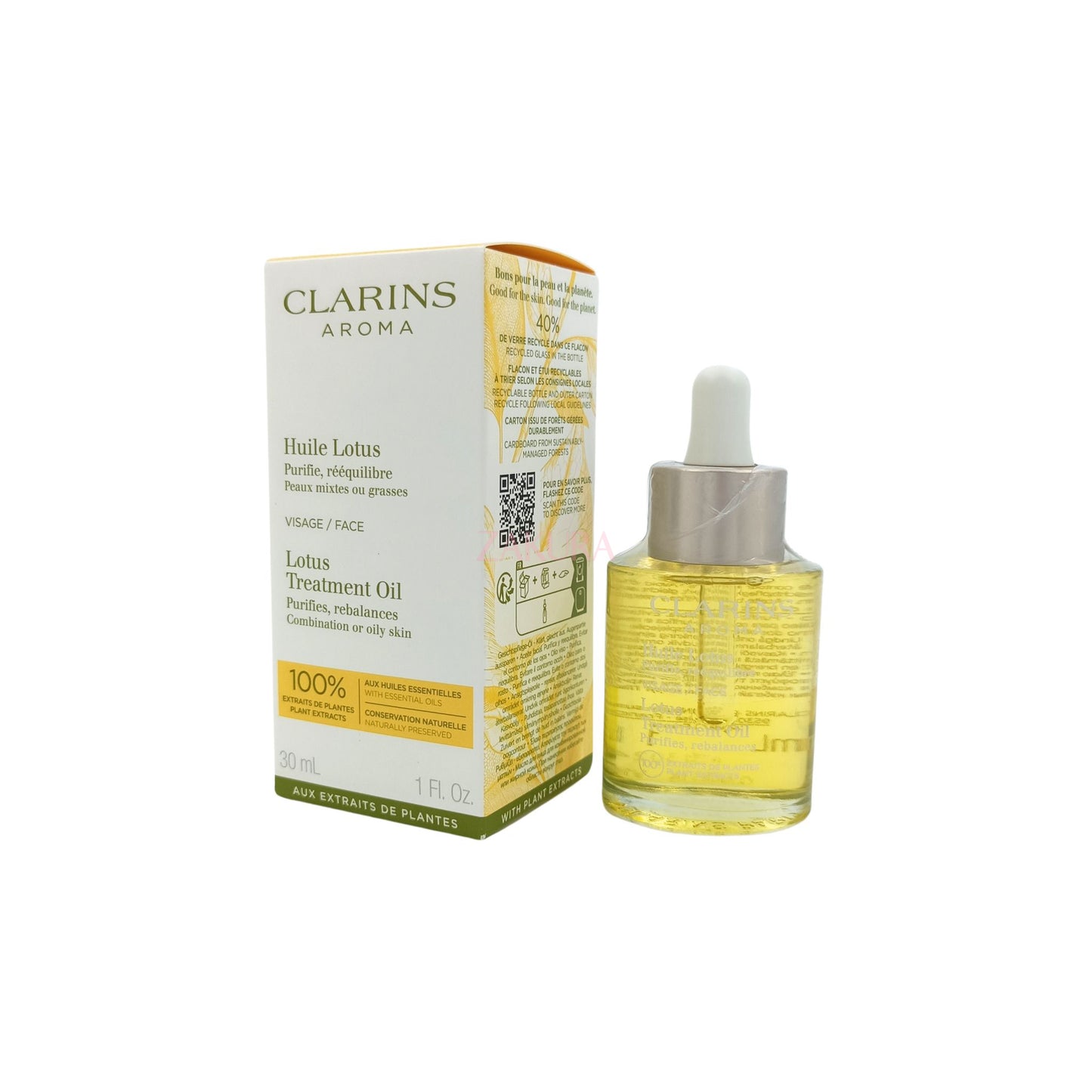 Clarins Face Treatment Oil 30ml (Blue Orchid/ Lotus/ Santal) Lotus