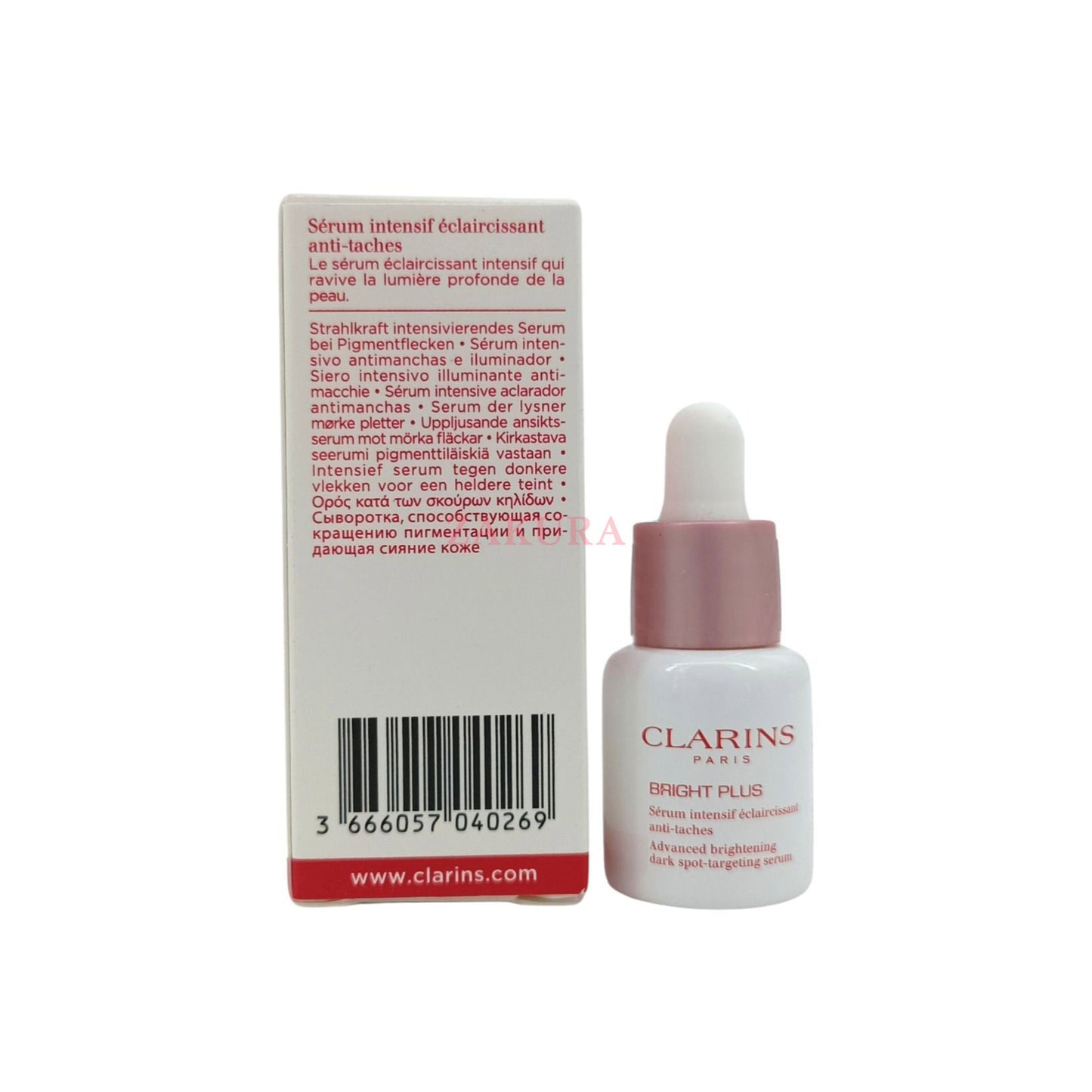 Clarins Advanced Brightening Dark Spot Target Serum-Travel 7ml