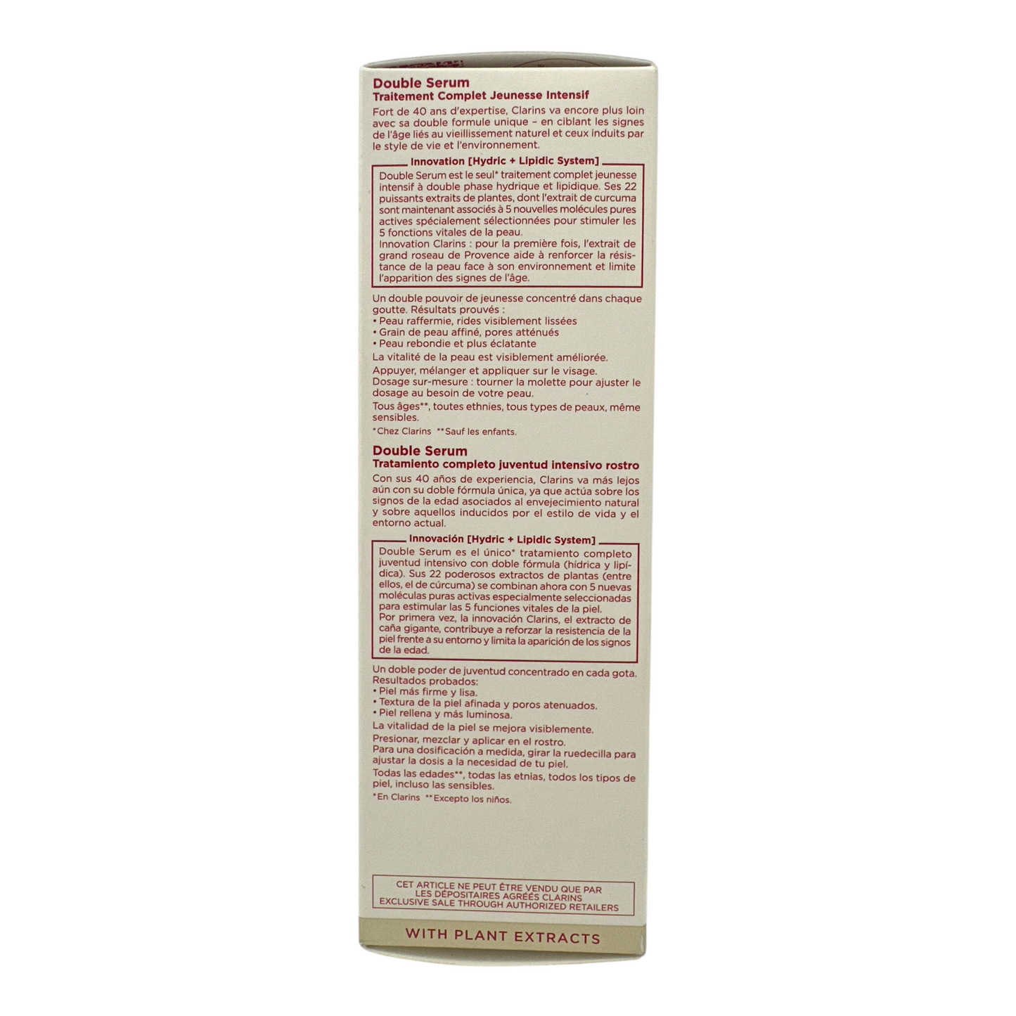 Clarins Double Serum V9 (50ml/75ml)