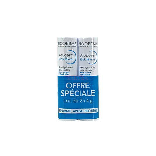 Bioderma Atoderm Stick l?vres (Twin Pack) 4g