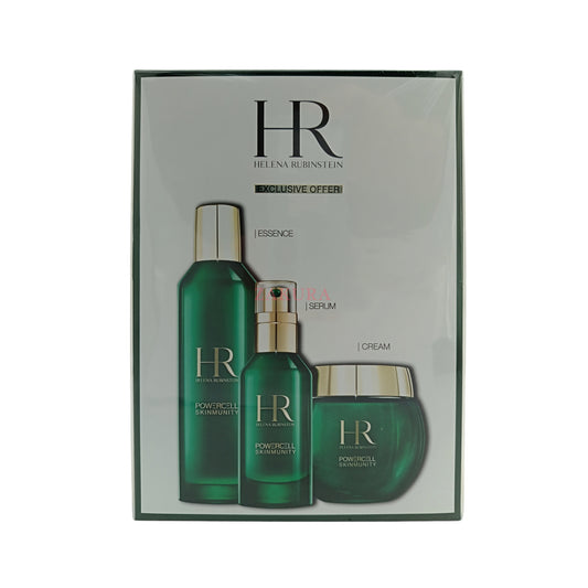 Helena Rubinstein Powercell Routine Set 3pcs – luxury anti-aging skincare trio with serum, eye care, and night cream