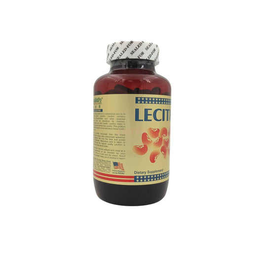 Konweipo Ultiboost Lecithin – 300 softgel capsules with 1200mg soy lecithin for liver support, available at Zakura Global.