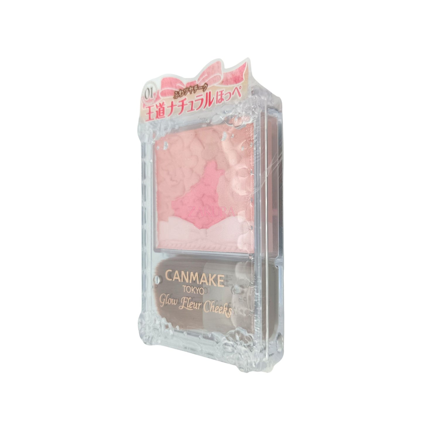 Canmake Glow Fleur Cheeks - (01/02) 6.3g 01 Peach Fleur