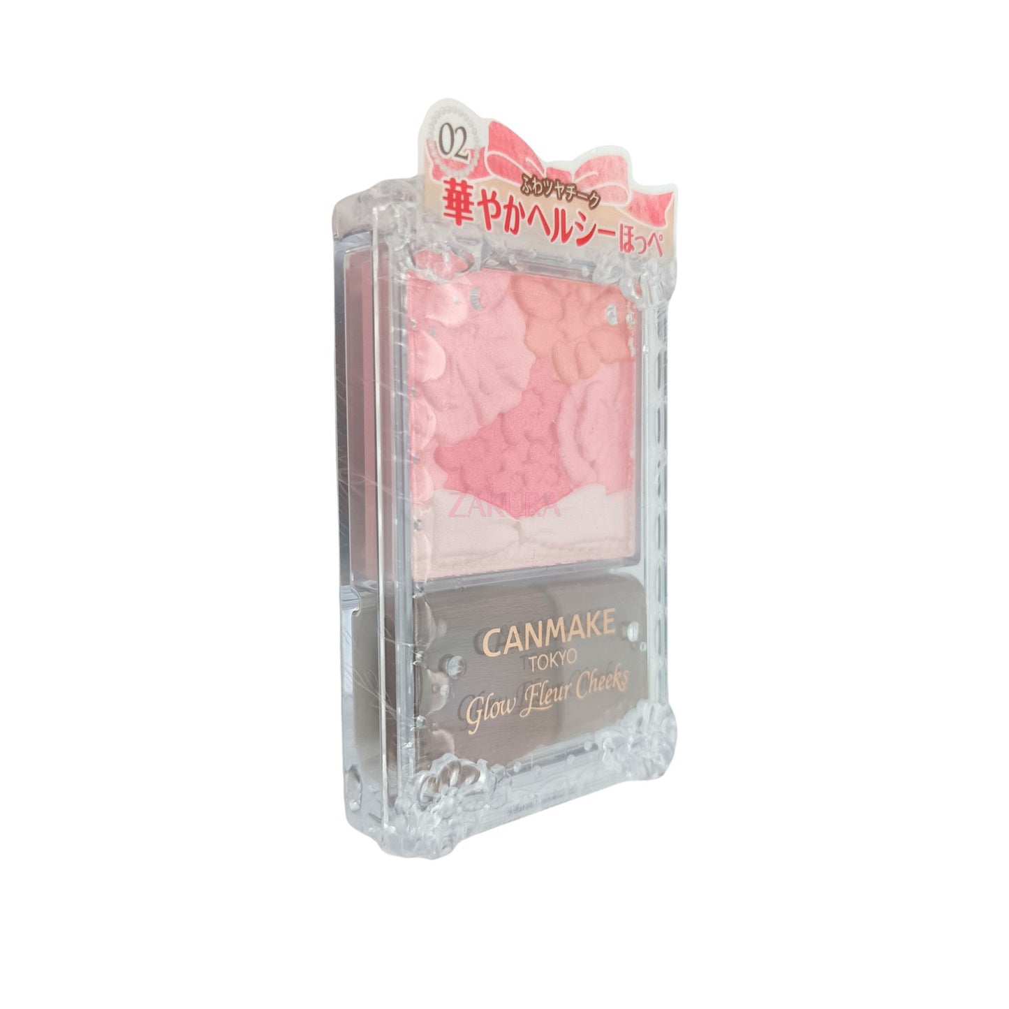 Canmake Glow Fleur Cheeks - (01/02) 6.3g 02 Apricot Fleur