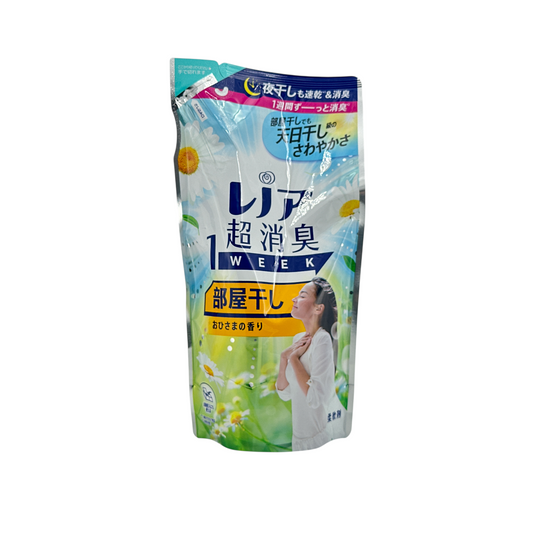 Lenor Super Deodorant Fabric Softener Sunflower 380ml by Zakura Global – odor-eliminating fabric softener with refreshing sunflower scent.