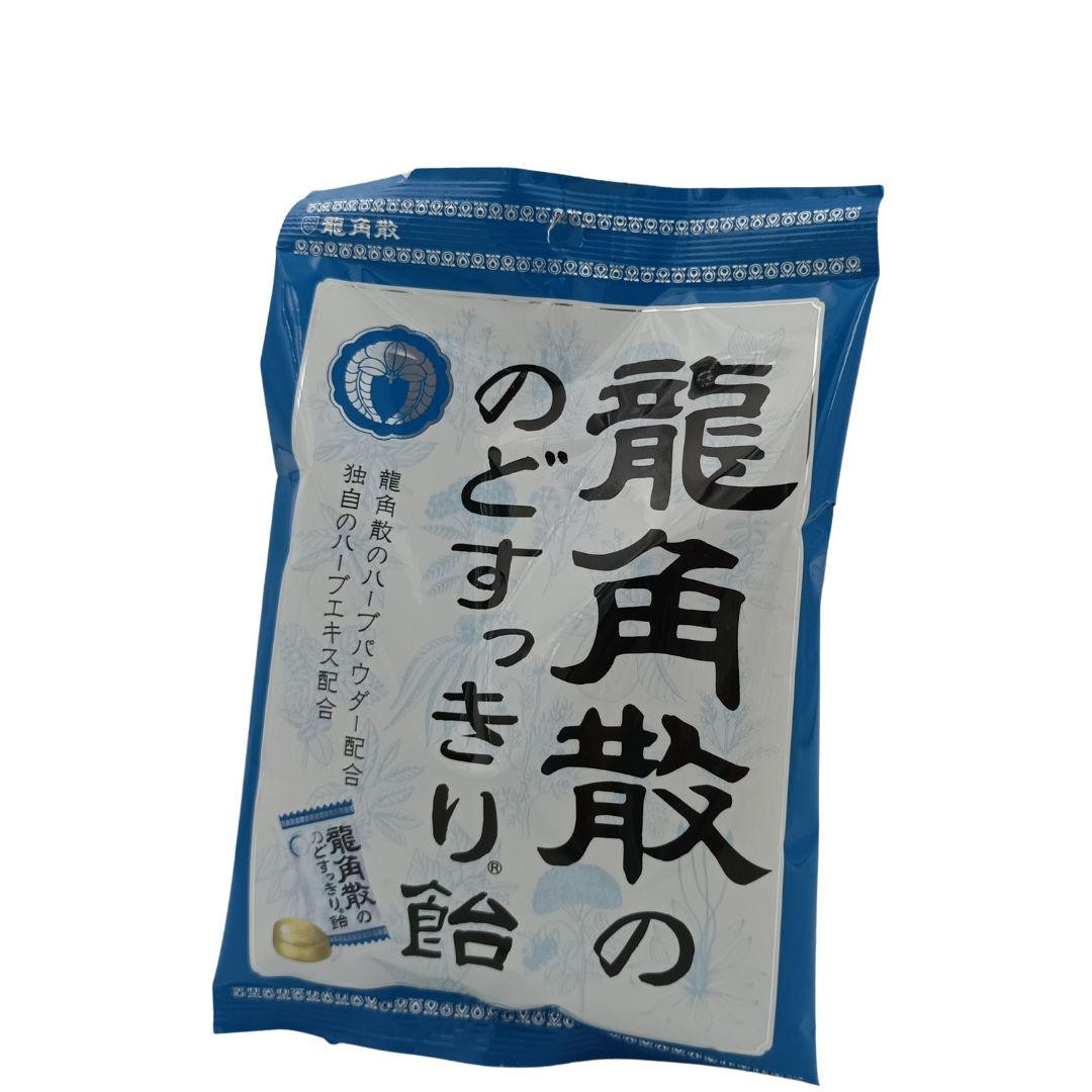 Ryukakusan Herbal Candy (Milk/Mint) Mint 70g (Individual Pack)