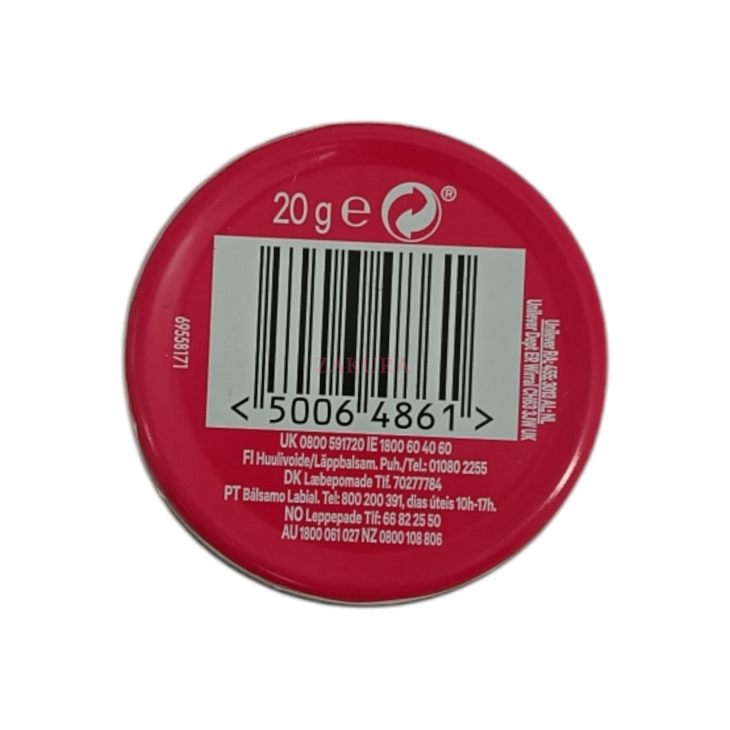 Vaseline Rosy Lips Lip Therapy (can) 20g