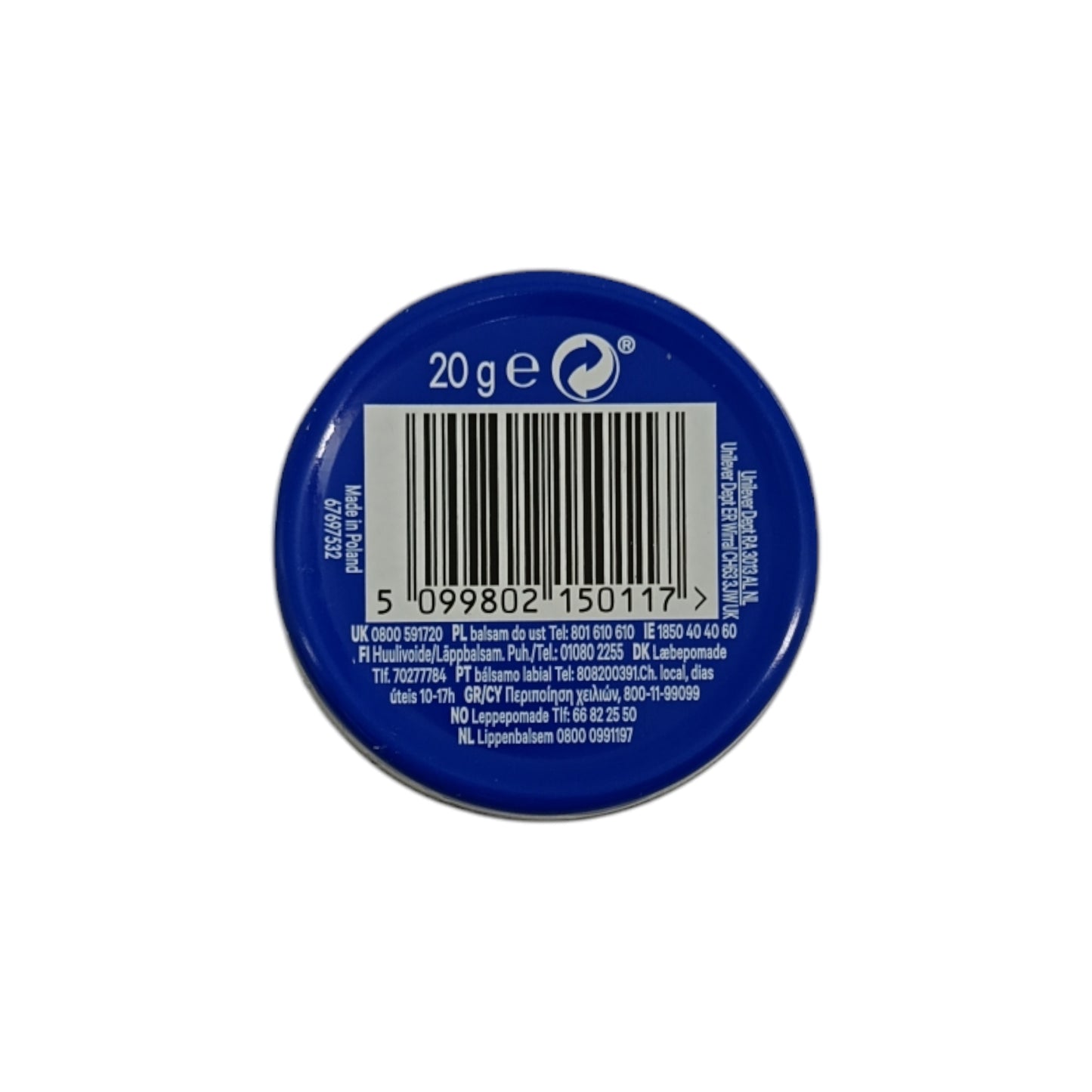 Vaseline Original Lip Therapy (can) 20g