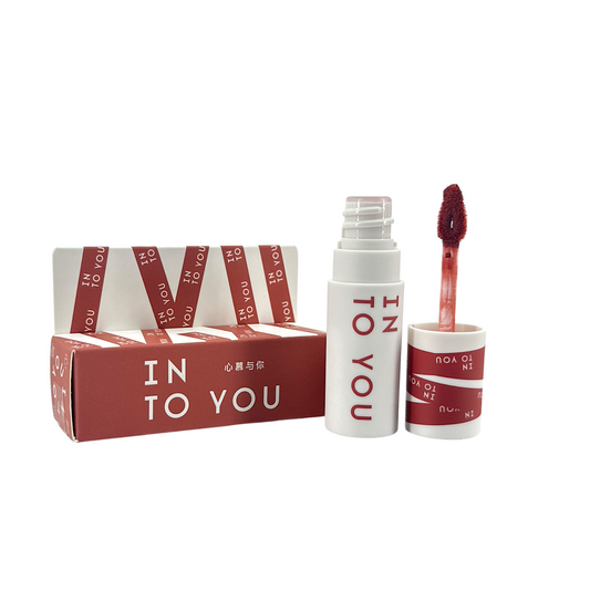 INTO YOU Shero Super Matte Lip & Cheek Mud – EM08 Influencer Mocha 2g light chocolate brown matte tint, available at Zakura Global.