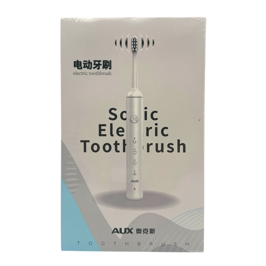 AUX Electric Toothbrush – rechargeable sonic toothbrush with soft bristles, available at Zakura Global.