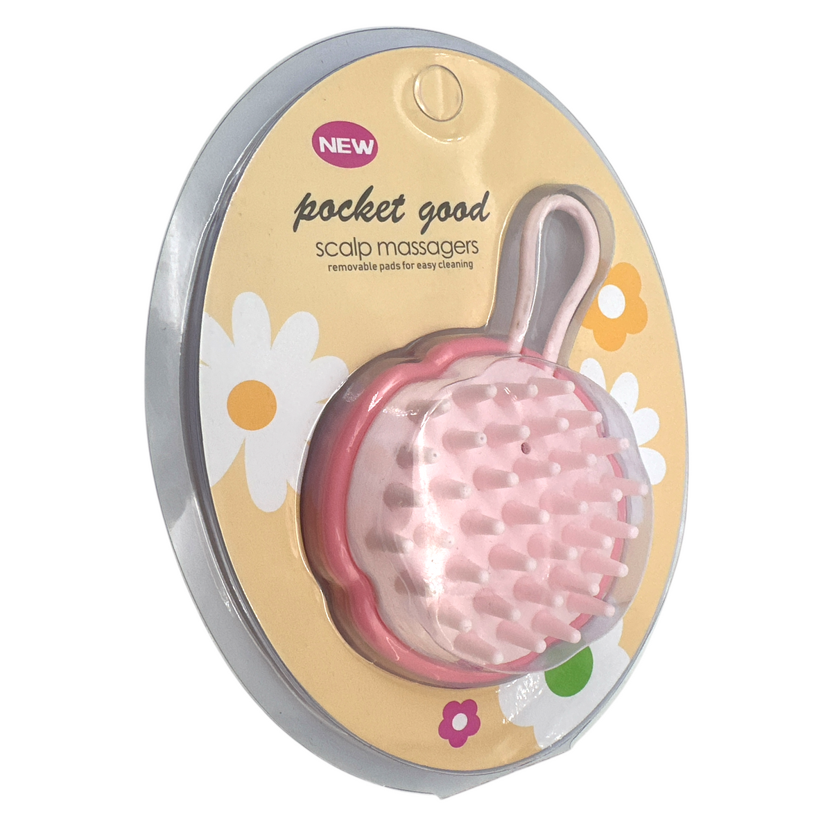 Pocket Scalp Massage Brush 1pc