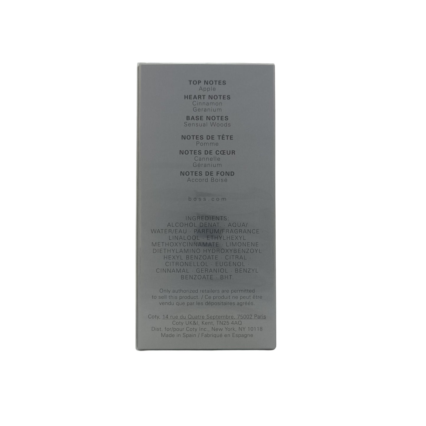 Hugo Boss Boss Bottled Eau De Toilette Spray 50ml – Fresh, spicy, and woody fragrance for men, available at Zakura Global