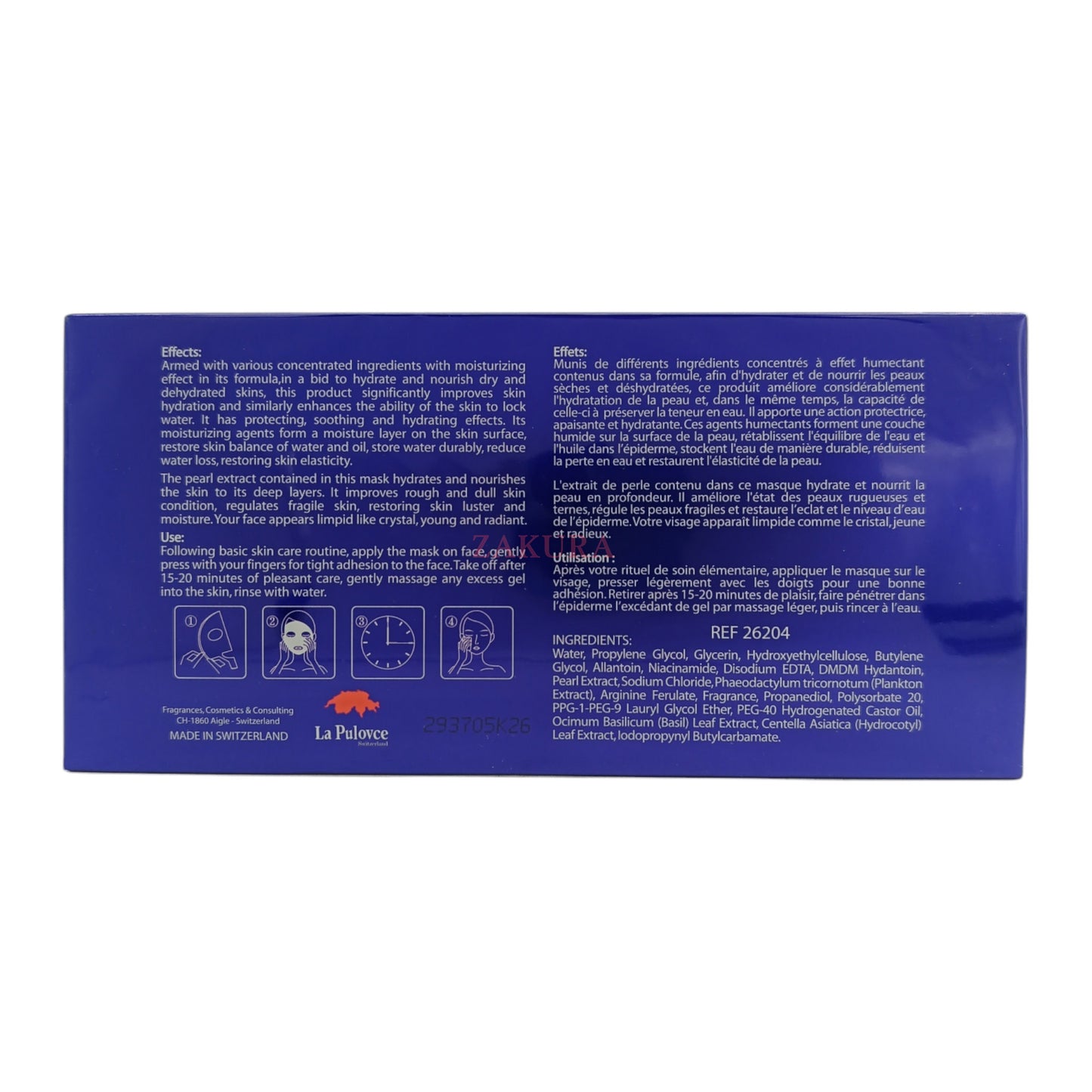 La Pulovce Repairing & Moisturizing Concentrated Mask 10x25ml