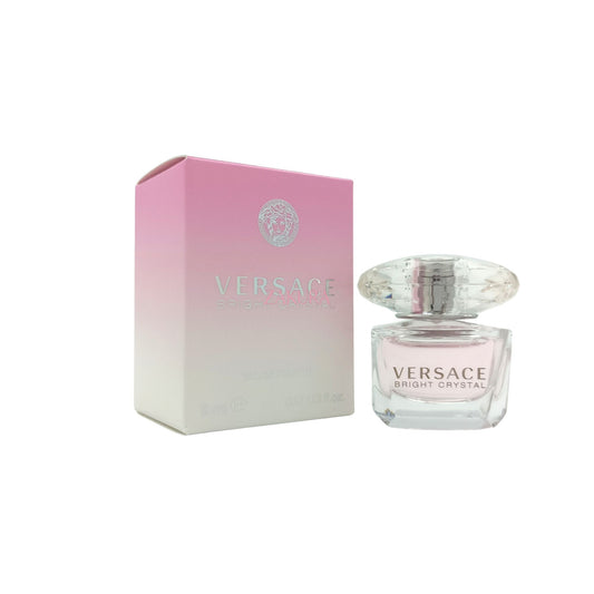 Versace Bright Crystal Eau De Toilette Spray (5ml Miniature/50ml/90ml)