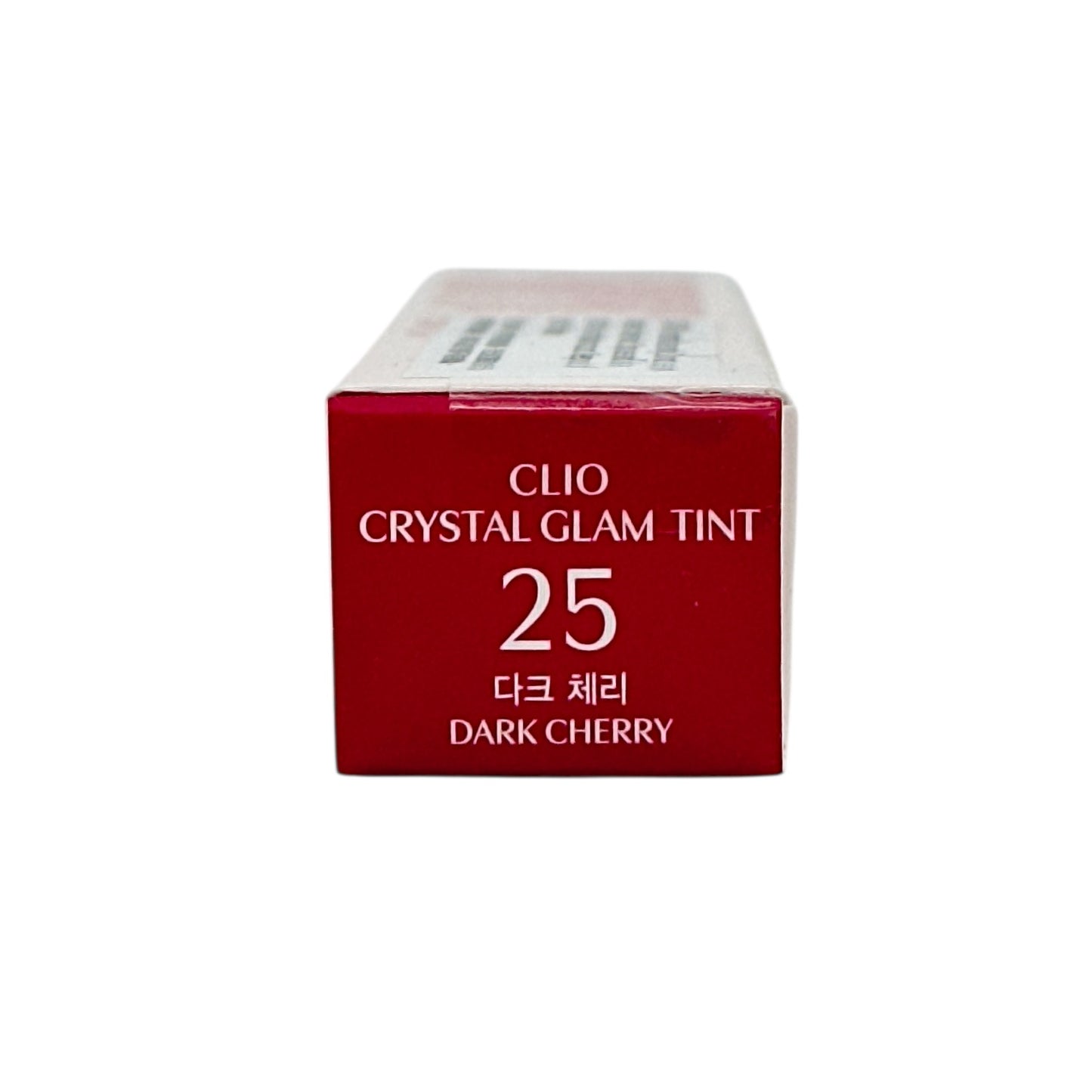 CLIO Crystal Glam Tint 25 Dark Cherry 3.1g lipstick with glossy finish from Zakura Global.