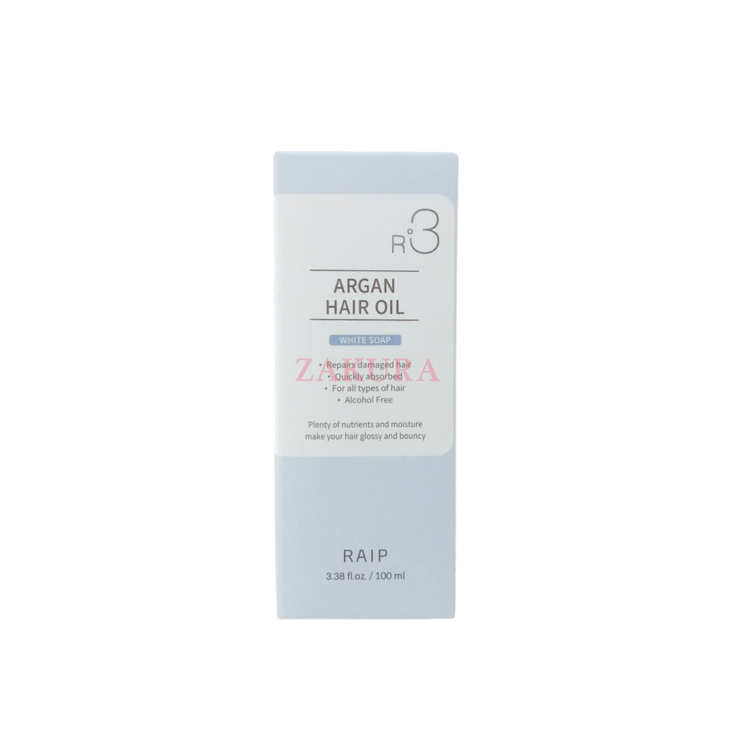 Raip R3 Argan Hair Oil 100ml White Soap