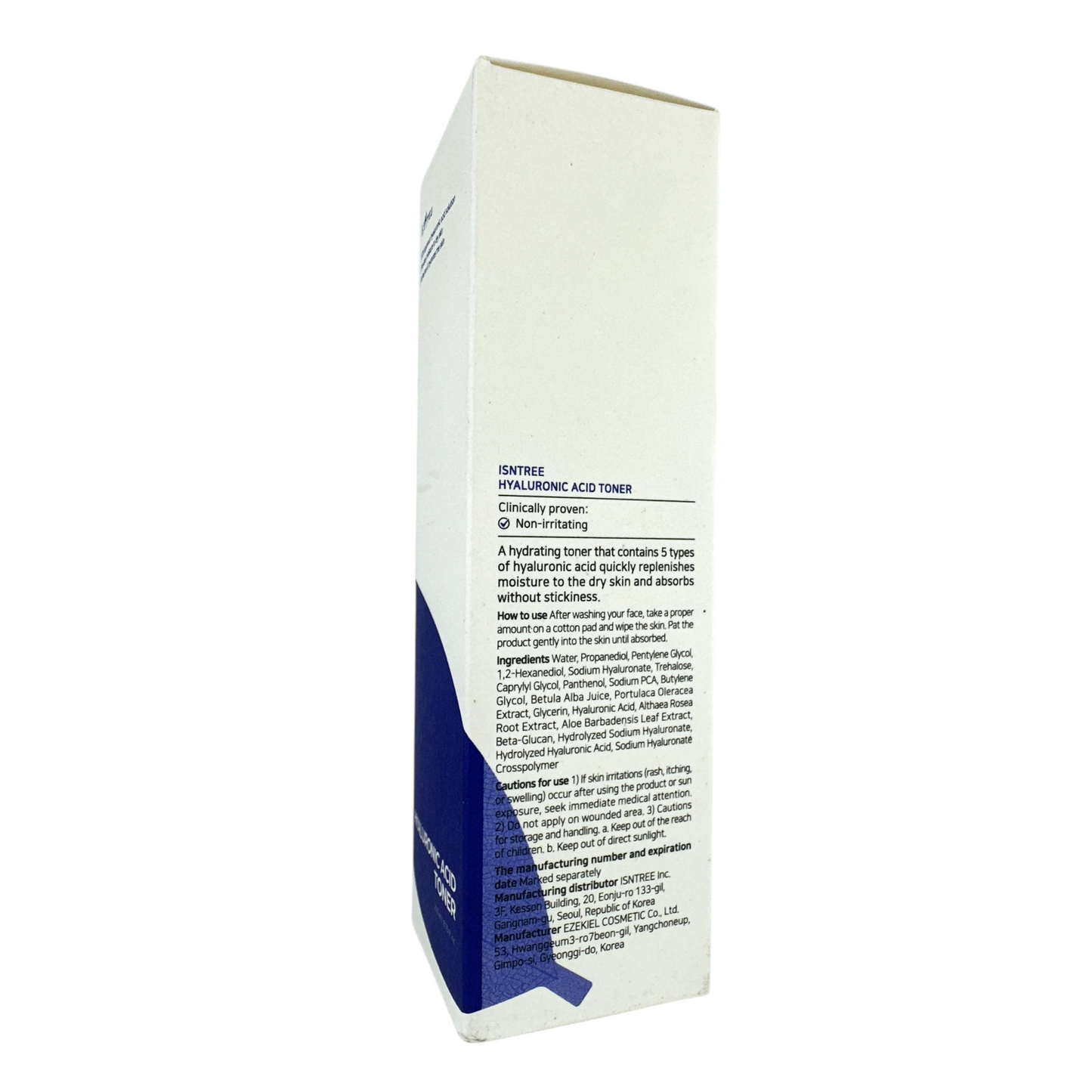 Isntree Green Tea Fresh Toner – 200ml antioxidant-rich toner with Jeju green tea and Anti-Sebum P, available at Zakura Global.