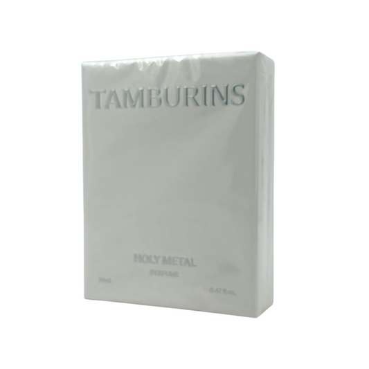 Tamburins Egg Perfume – Holy Metal 14ml, luxury solid fragrance with woody and metallic notes in sculptural egg-shaped packaging, available at Zakura Global.