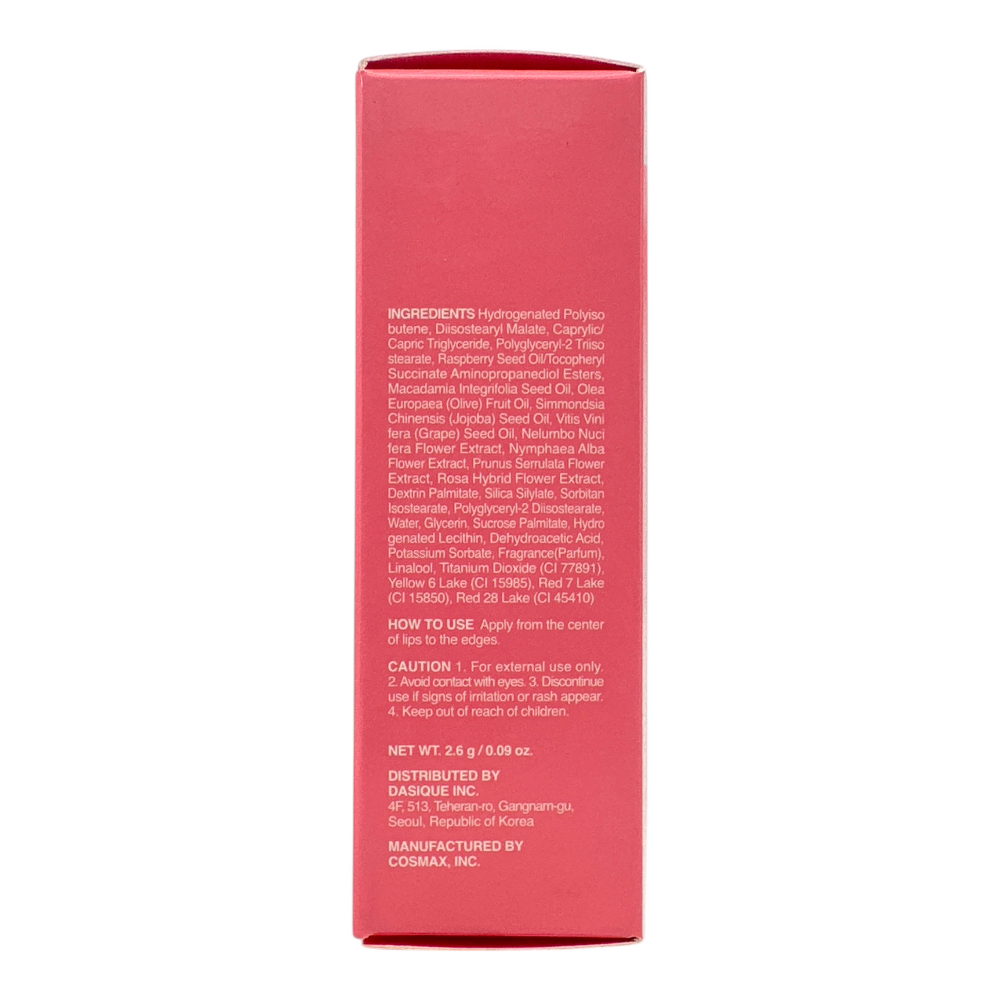 Pure Water Lip Gloss - 09 Pink lemonade 2.6g