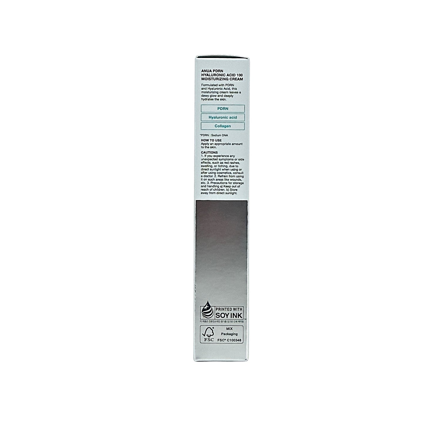 Anua PDRN Hyaluronic Acid 100 Moisturizing Cream 60ml