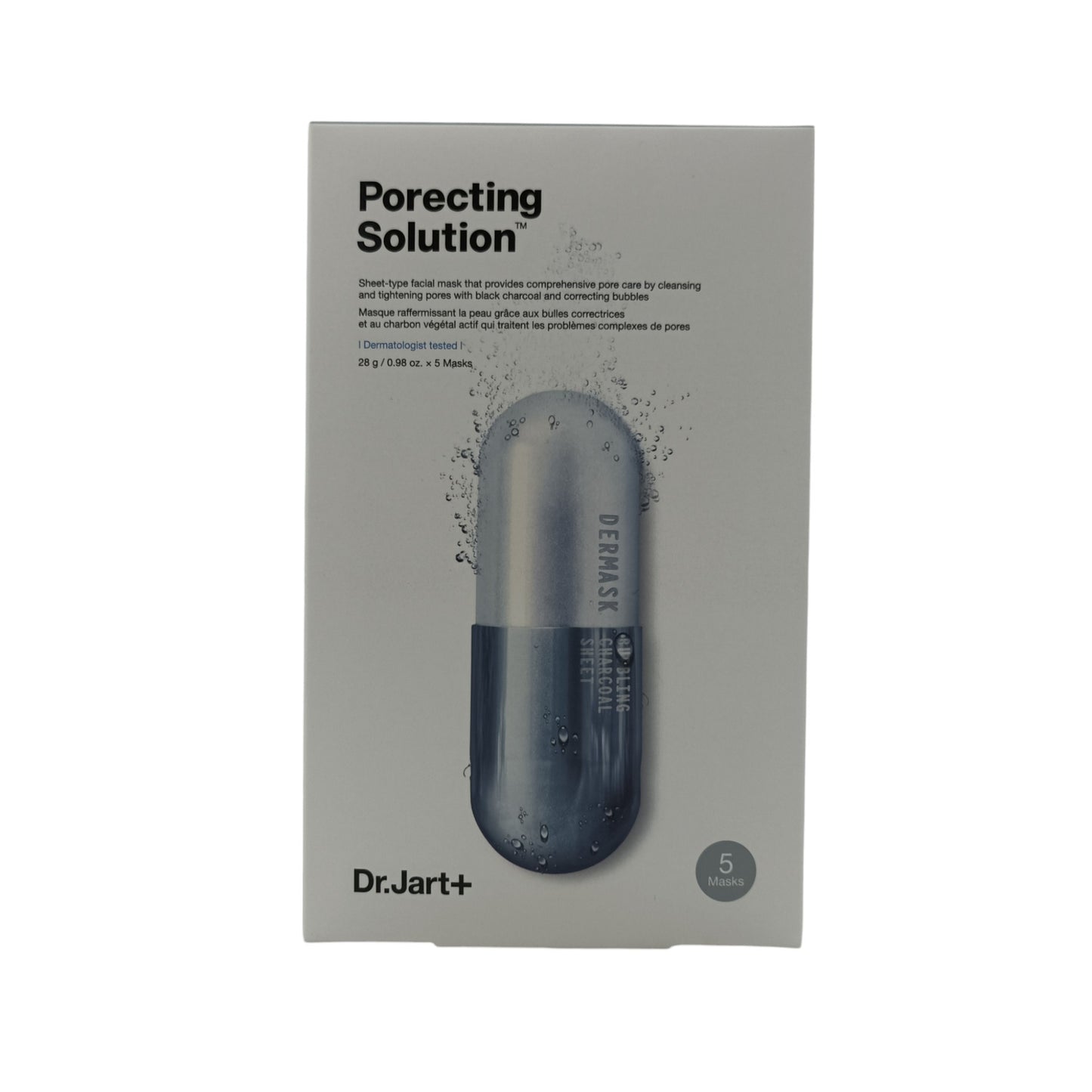 Dr. Jart+ Solution Mask 5pcs(Vital Hydra / Soothing Hydra/Porecting)