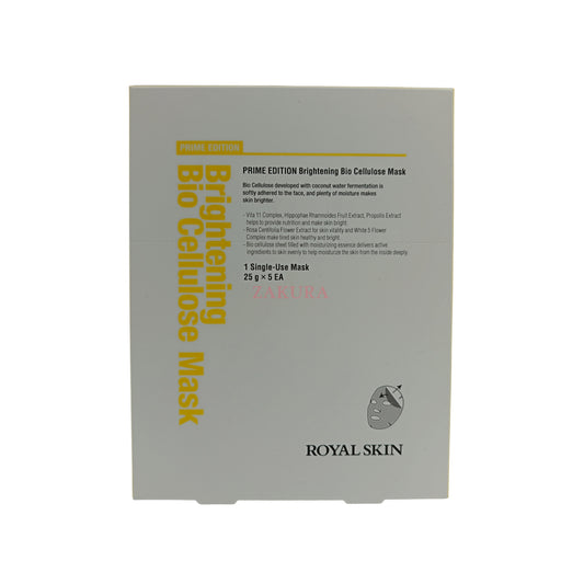 Royal Skin Brightening Bio Cellulose Mask (Prime Edition) 5pcs