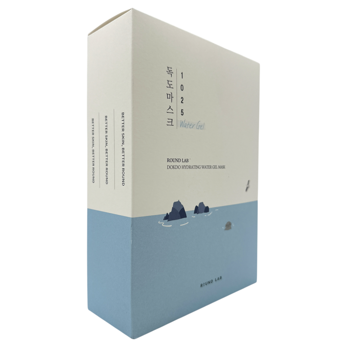 Round Lab Dokdo Mask 18pcs – Korean hydrating sheet mask with deep sea water and hyaluronic acid, available at Zakura Global