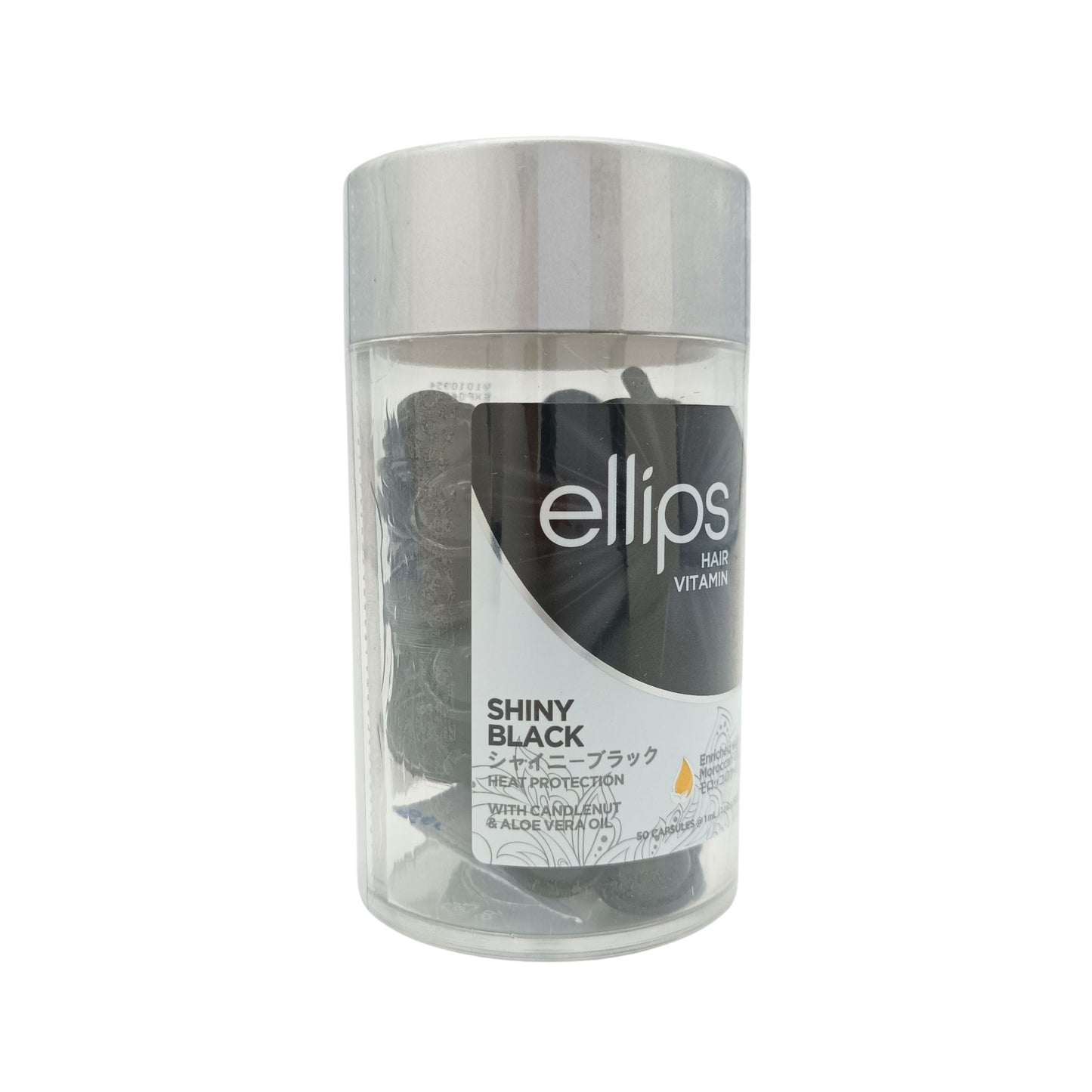 Ellips Hair Vitamin 50caps (Hair Treatment/ Nutri Color/ Shiny Black/ Hair Vitality) Shiny Black