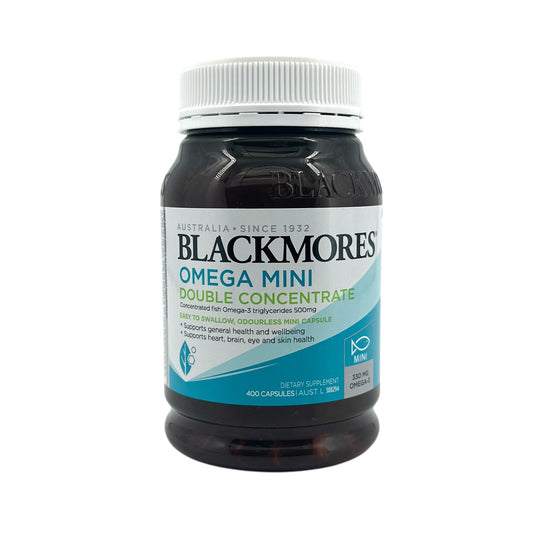 Blackmores Omege Mini Double Concentrate Odourless 400caps