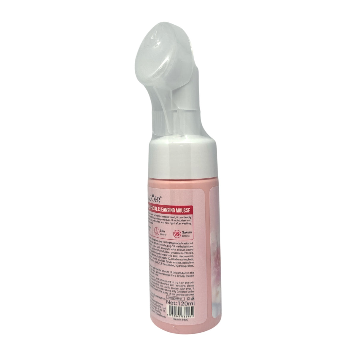 SADOER Sakura Collagen Facial Cleansing Foam 120ml