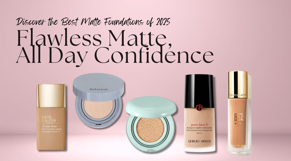 The Best Matte Foundations Right Now ✨