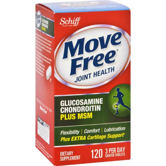 Move Free Advanced Plus MSM with Glucosamine + Chondroitin 120tabs