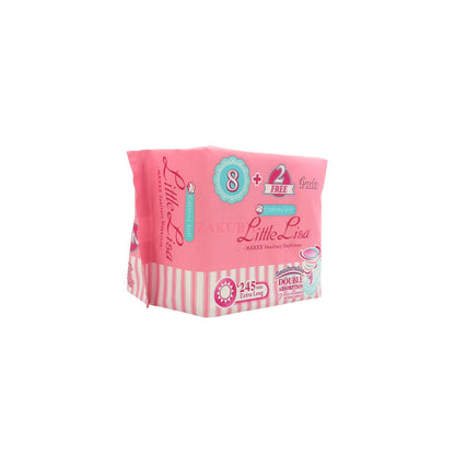 Little Lisa Sanitary Napkins (Day) 24.5cm 10pcs